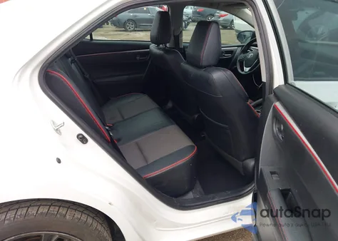 2016 Toyota Corolla S W/Special Edition Pkg z USA, uszkodzony, nr VIN 2T1BURHE1GC486335